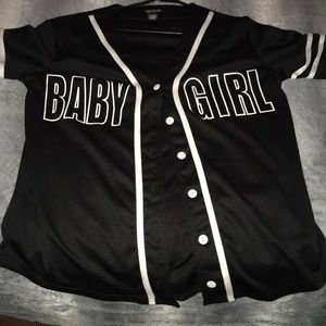 Baseball t “baby girl”